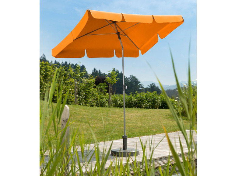 Gehe zu Vollbildansicht: Schneider Sonnenschirm »Locarno«, rechteckig, 50+ UV-Schutz, 2-teiliger Stock, mit Knicker - Bild 30