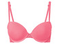Ein rosa BH mit Spitze.