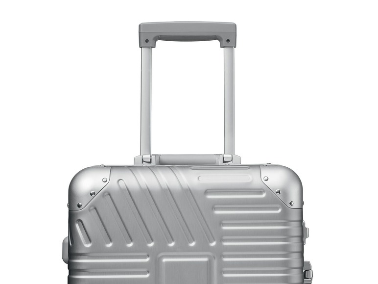 Gehe zu Vollbildansicht: TOPMOVE® Aluminium Koffer 32L, silber - Bild 2