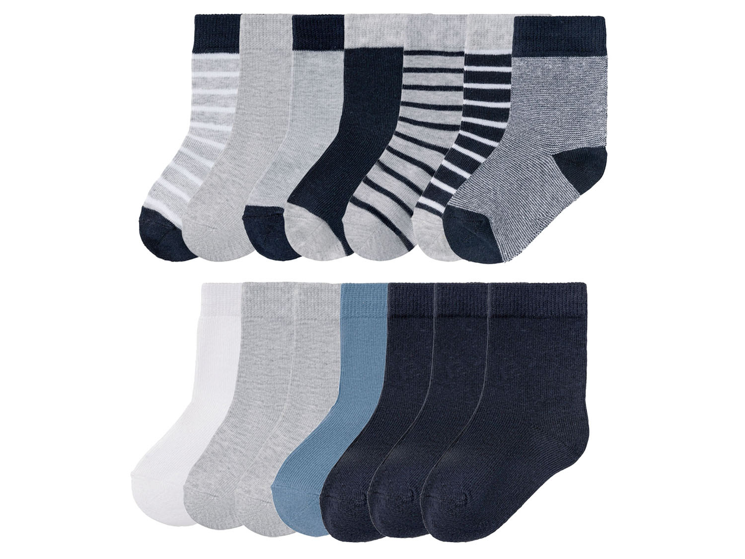 lupilu® Kleinkinder Jungen Socken, 7 Paar, mit Bio-Bau… | Kindermode, ab 25.01.