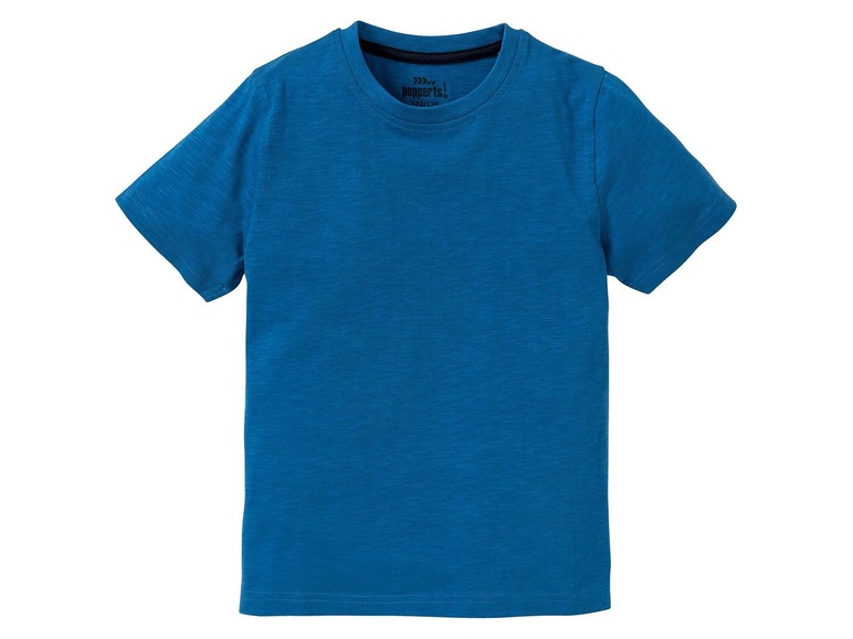 Gehe zu Vollbildansicht: PEPPERTS® T-Shirt Jungen, 2 Stück, mit Print oder Brusttasche, mit Baumwolle - Bild 11