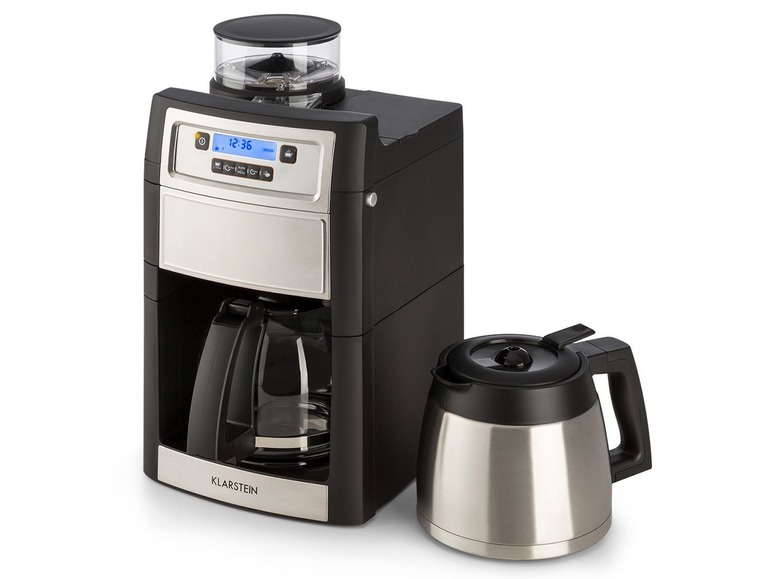 Gehe zu Vollbildansicht: KLARSTEIN Kaffeemaschine »Aromatica II«, mit Mahlwerk, für 1,25 Liter, Aroma-Plus-Funktion - Bild 3