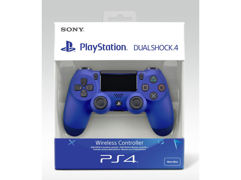 Gehe zu Vollbildansicht: Sony Interactive Entertainment PS4 - Dualshock 4 Wireless-Controller v2 (Wave Blue) - ZB-PS4 - Bild 2