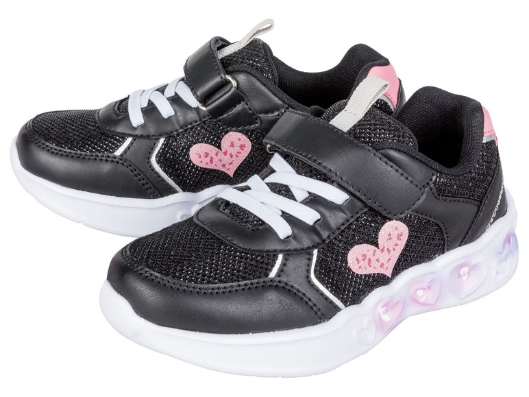 Gehe zu Vollbildansicht: LUPILU® Kleinkinder Mädchen Sneaker, mit Blink-Effekt - Bild 61