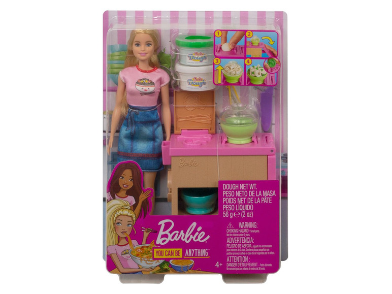 Gehe zu Vollbildansicht: Barbie Pasta-Spielset und Puppe (blond) - Bild 8