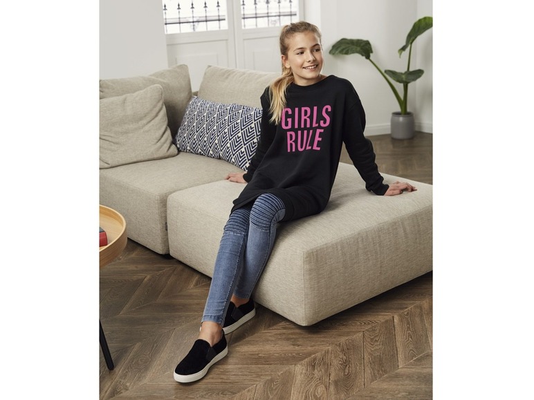 Gehe zu Vollbildansicht: PEPPERTS® Mädchen Sweatshirt, hoher Baumwollanteil, mit Print - Bild 18