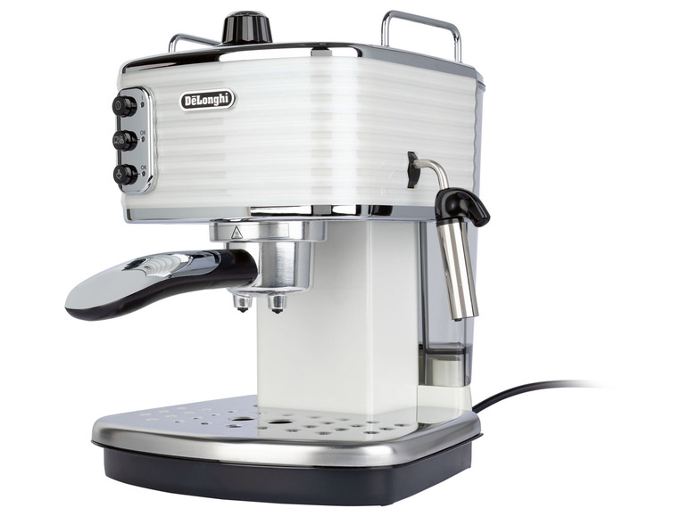 Gehe zu Vollbildansicht: Delonghi Scultura Siebträger Espresso Maschine ECZ351.BK - Bild 3
