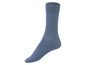 Ein Paar blaue Socken.