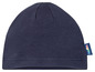 Eine dunkelblaue Mütze der Marke 