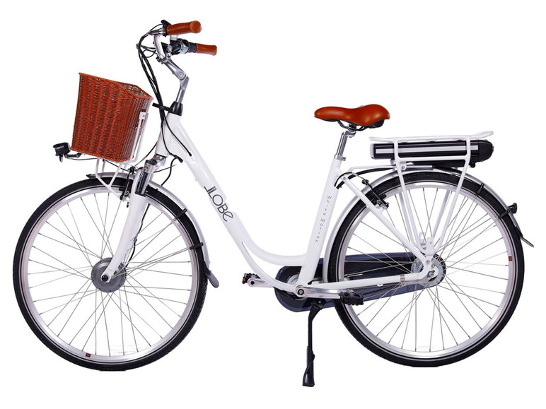 Gehe zu Vollbildansicht: Llobe E-Bike »White Motion 2.0«, Citybike, Damen, 28 Zoll - Bild 14