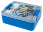 Eine blaue LEGO City Lunchbox.