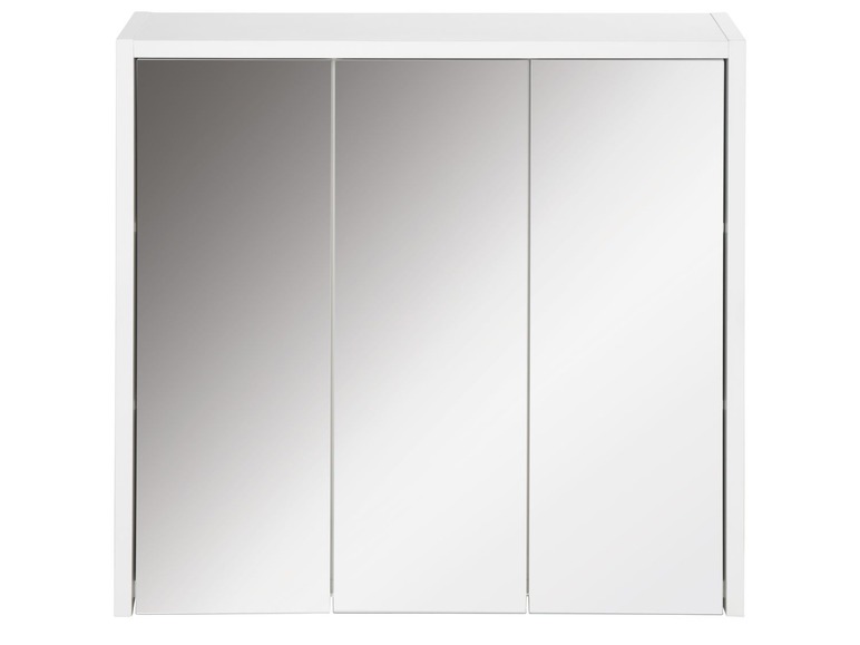 Gehe zu Vollbildansicht: LIVARNO LIVING® Spiegelschrank, 2 verstellbare Einlegeböden, Fronten mit 3 mm Spiegelglas - Bild 2