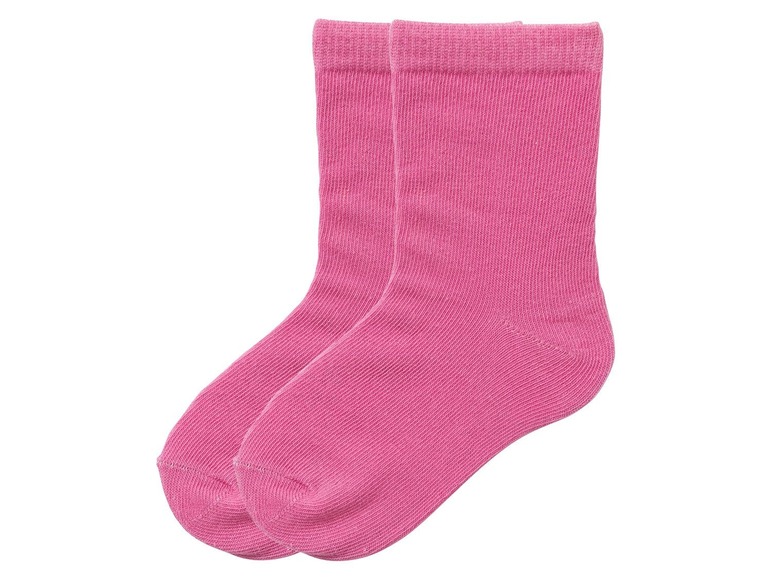 Gehe zu Vollbildansicht: LUPILU® Mädchen Socken, mit Lycra, hoher Baumwollanteil, 7 Paar - Bild 6