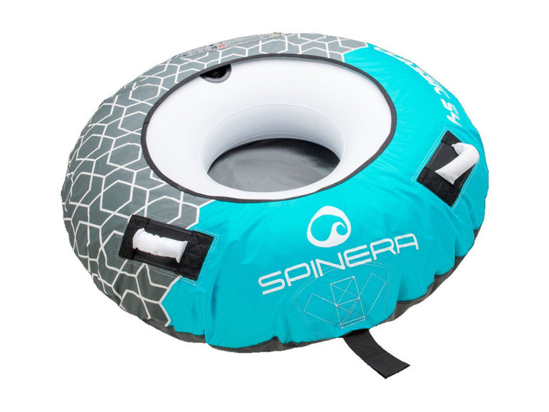 Ein blauer Spinera-Schlauch mit grauen Details