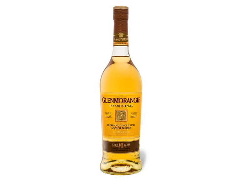 Gehe zu Vollbildansicht: Glenmorangie Original Highland Single Malt Scotch Whisky 10 Jahre 40% Vol - Bild 1