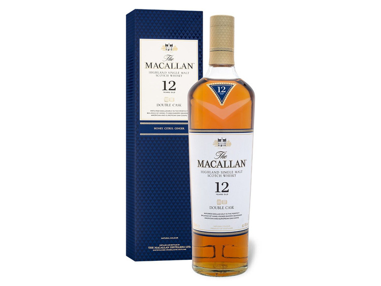 Gehe zu Vollbildansicht: The Macallan Double Cask Highland Single Malt Scotch Whisky 12 Jahre 40% Vol - Bild 1