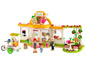 LEGO Friends Café mit Smoothie-Wagen, Minifiguren und Garten.