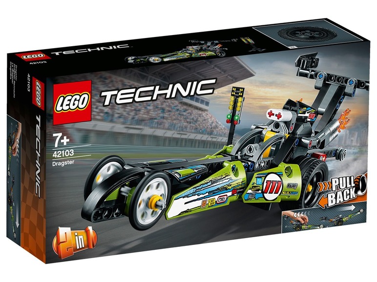 Gehe zu Vollbildansicht: LEGO® Technic 42103 »Dragster Rennauto« - Bild 1