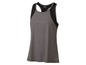 Graues Tanktop mit schwarzen Details der Marke Dri-Fit.