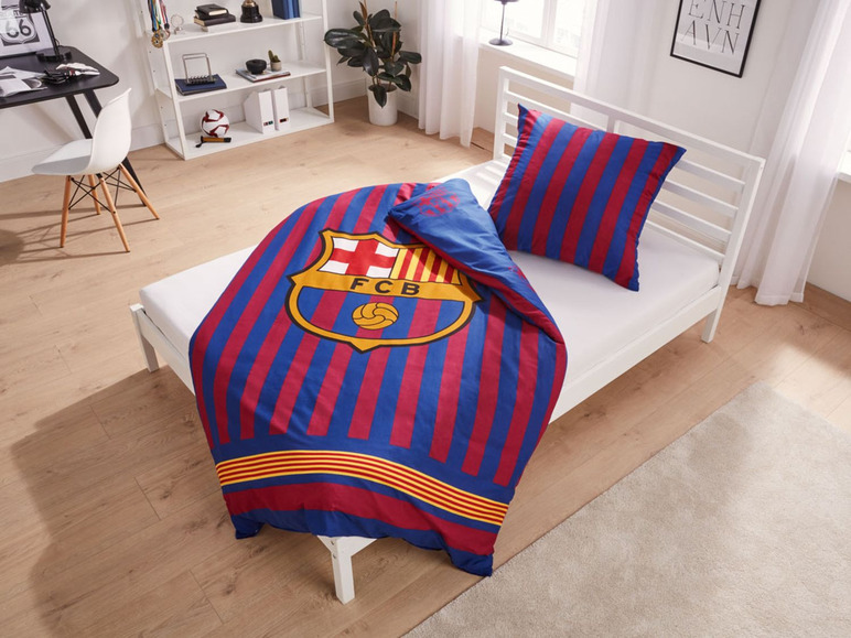 Gehe zu Vollbildansicht: Renforcé Bettwäsche »FC Barcelona«, 135 x 200 cm - Bild 3