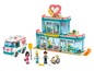 LEGO Friends Krankenhaus mit Krankenwagen, Minifiguren und Zubehör.