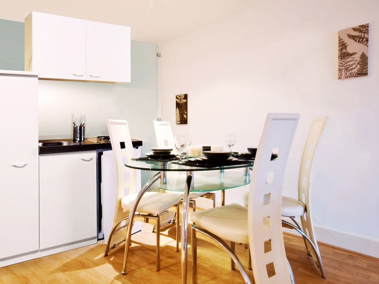 Gehe zu Vollbildansicht: respekta Küchenzeile, Single, B 100 cm, mit 2er Kochfeld, inklusive Kühlschrank - Bild 6