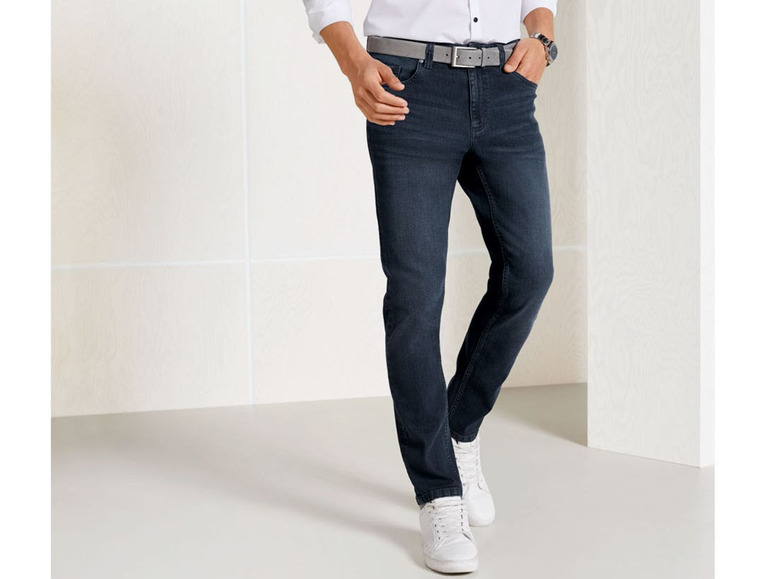 Gehe zu Vollbildansicht: LIVERGY® Jeans Herren, Tapered Fit, normale Leibhöhe - Bild 3