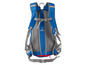 Blauer Rucksack mit Air Stream Logo.
