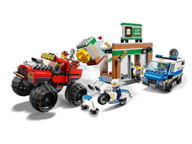 Gehe zu Vollbildansicht: LEGO® City 60245 »Raubüberfall mit dem Monster-Truck« - Bild 3