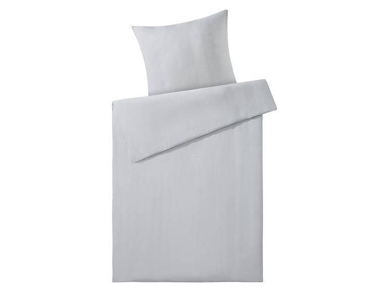Gehe zu Vollbildansicht: MERADISO® Damast Bettwäsche, 135 x 200 cm, mit Hotelverschluss, aus reiner Baumwolle - Bild 2