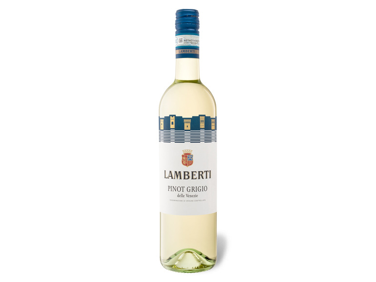 Gehe zu Vollbildansicht: Lamberti Pinot Grigio delle Venezie DOC trocken, Weißwein 2022 - Bild 1