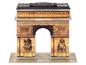 Ein 3D-Puzzle des Triumphbogens in Paris.