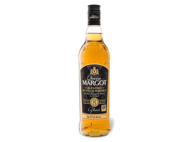 Gehe zu Vollbildansicht: Queen Margot Blended Scotch Whisky 8 Jahre 40% Vol - Bild 1