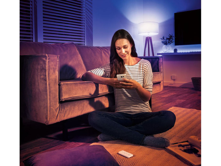Gehe zu Vollbildansicht: LIVARNO home LED-Band RGBW, 2 m, Zigbee Smart Home - Bild 10