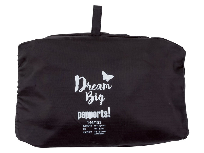 Gehe zu Vollbildansicht: pepperts!® PEPPERTS® Windbreaker Mädchen, mit Kapuze, als Packtasche umwandelbar, windabweisend - Bild 6