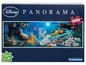 Disney Panorama Puzzle mit 1000 Teilen, mit Disney Figuren wie Lady und der Tramp, 101 Dalmatiner und Simba.