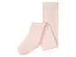 Ein Paar rosa Strumpfhosen für Mädchen.