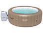 Ein aufblasbares Whirlpool von Lay-Z-Spa mit integrierter Pumpe.