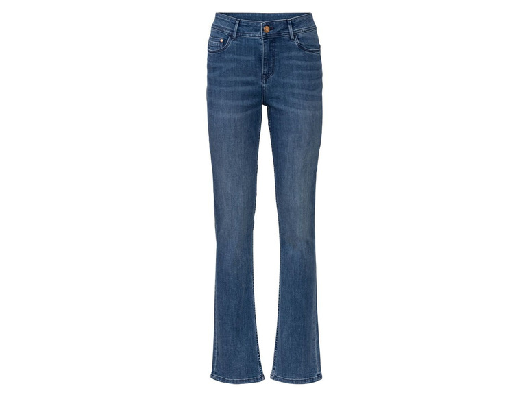 Gehe zu Vollbildansicht: ESMARA® Damen Jeans, Straight Fit, mit normaler Leibhöhe - Bild 2