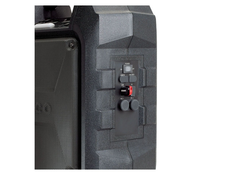 Gehe zu Vollbildansicht: Lenco PA-60 Rollbare Soundanlage mit Bluetooth - Bild 5