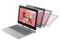 Lenovo 2-in-1-Laptop mit Touchscreen und Stift.