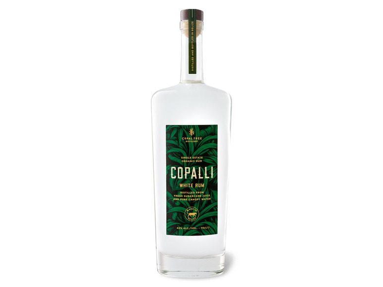 Gehe zu Vollbildansicht: Copalli White Rum 42% Vol - Bild 1