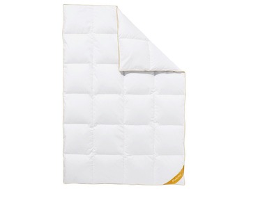 Balette deLuxe Gänsedaunen-Kassettenbettdecke Gold-Edition extra-warm