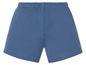 Blaue Baumwollshorts für Herren.
