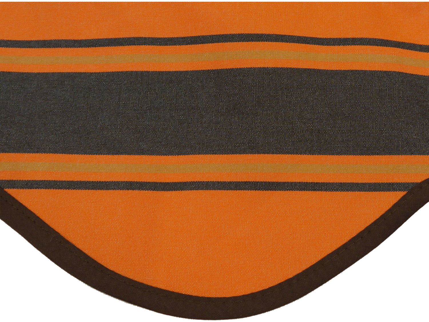 Thumbnail - Angerer Klemmmarkise (bran-orange gestreift, 200 cm breit)