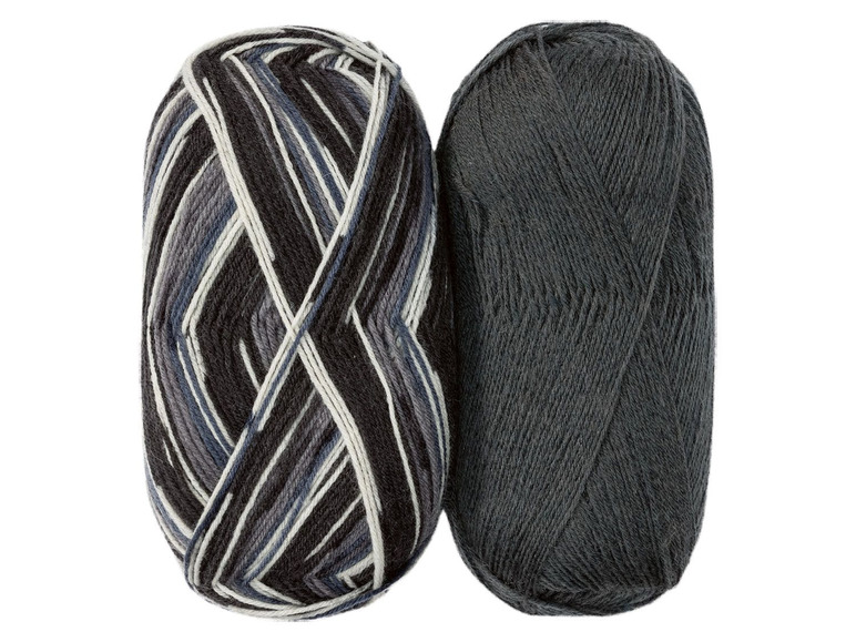 Gehe zu Vollbildansicht: CRELANDO® Sockenwoll-Sortiment, für 2 Paar Socken - Bild 8