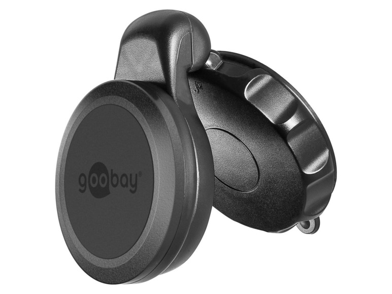Gehe zu Vollbildansicht: Goobay KfZ-Magnethalterung für Smartphones, schwarz - Bild 2