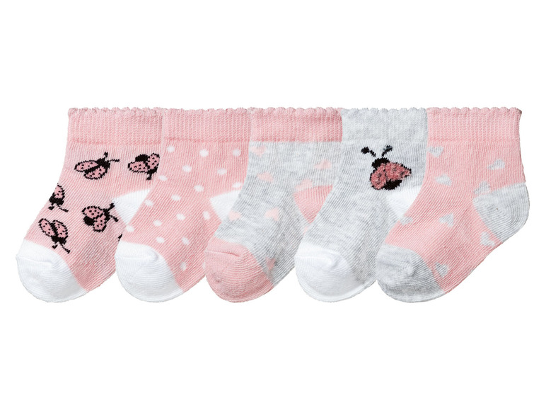 Gehe zu Vollbildansicht: lupilu® 5 Paar Socken Baby, mit Bio-Baumwolle - Bild 16