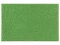 Eine grüne Badezimmermatte mit weicher Textur.