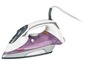 Ein lilafarbenes PFAFF Bügeleisen mit 2000 W Leistung.